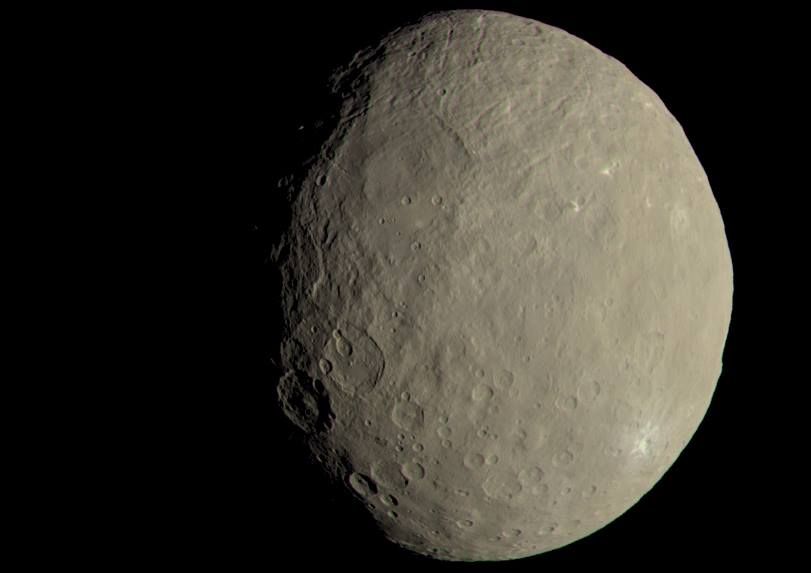 Dawn probe has sent back images of Ceres