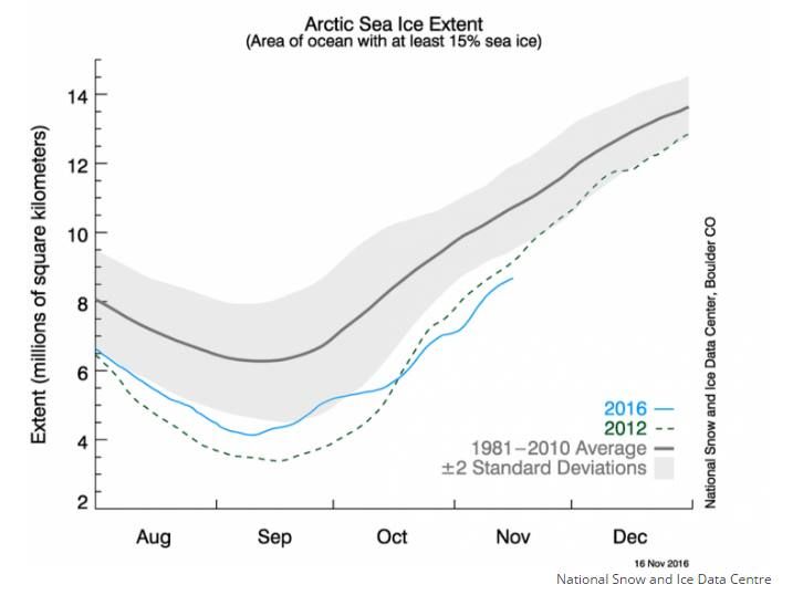 Sea ice condition