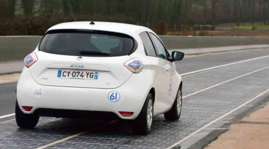 World’s first solar road opened